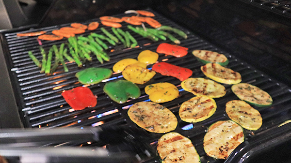 Grilled Zucchini, Peppers, Onions & Asparagus