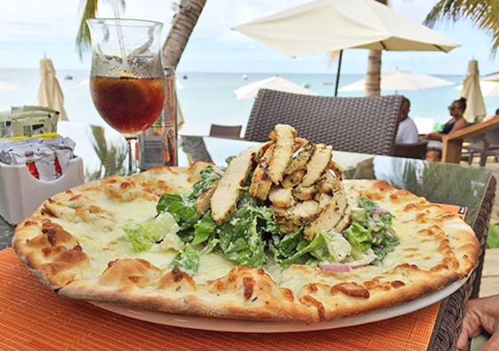 Chicken Caesar Pizza