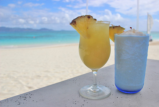 cool cocktails at cuisinarts beach shack bar