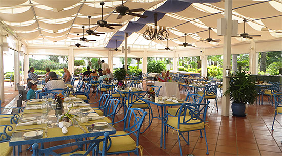 View of CuisinArt walkway towards Rendezvous