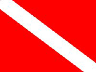 dive, flag, anguilla