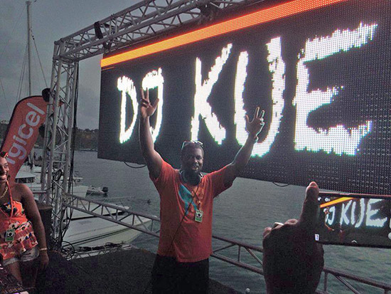 dj kue set at anguillas carnival