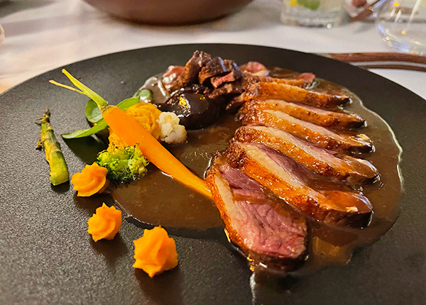 Roasted Duck Breast at Ocean 82