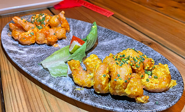 Crispy Dynamite Shrimp at Bamboo House