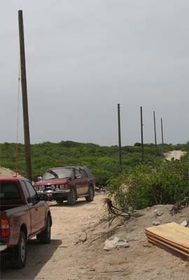 Anguilla electrical poles