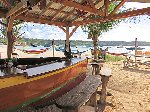 elvis beach restaurant on sandy ground