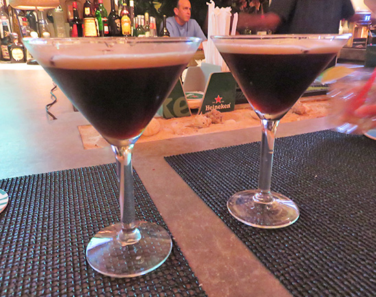 Drinks at Straw Hat