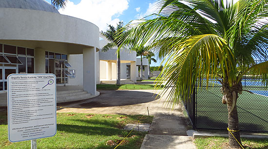 tennis courts at anguilla tennis academy