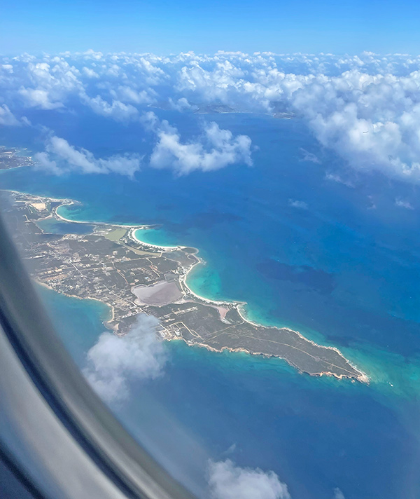Flying Over Anguilla