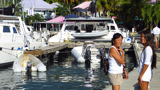 at frenchmans cay with mom