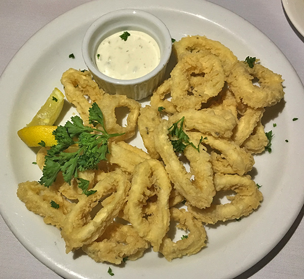 crispy calamari from elite