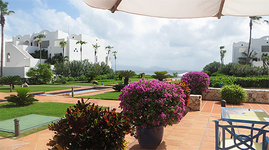 View of CuisinArt walkway towards Rendezvous