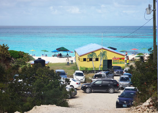 the road to gwens beach bar