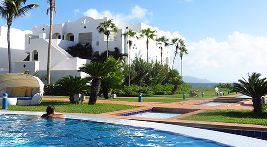 the main pool at cuisinart golf resort spa