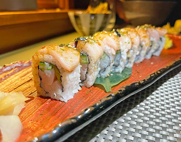 tokyo bay soft shell crab roll