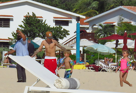 justin bieber in anguilla