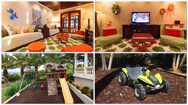 kids space at sandcastle villa