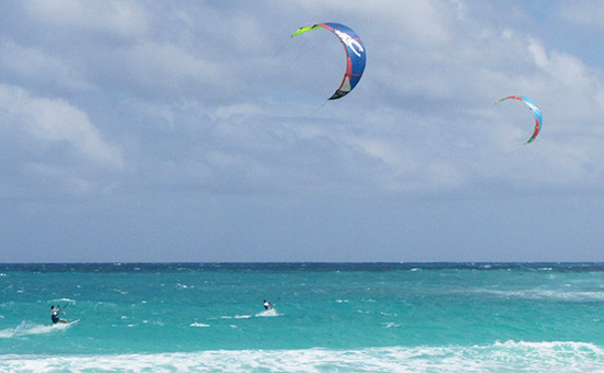 anguilla kitesurfing with friends