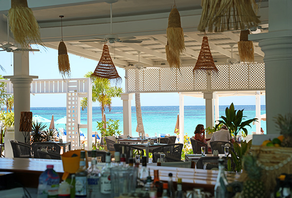 letoile Restaurant overlooking Shoal Bay East