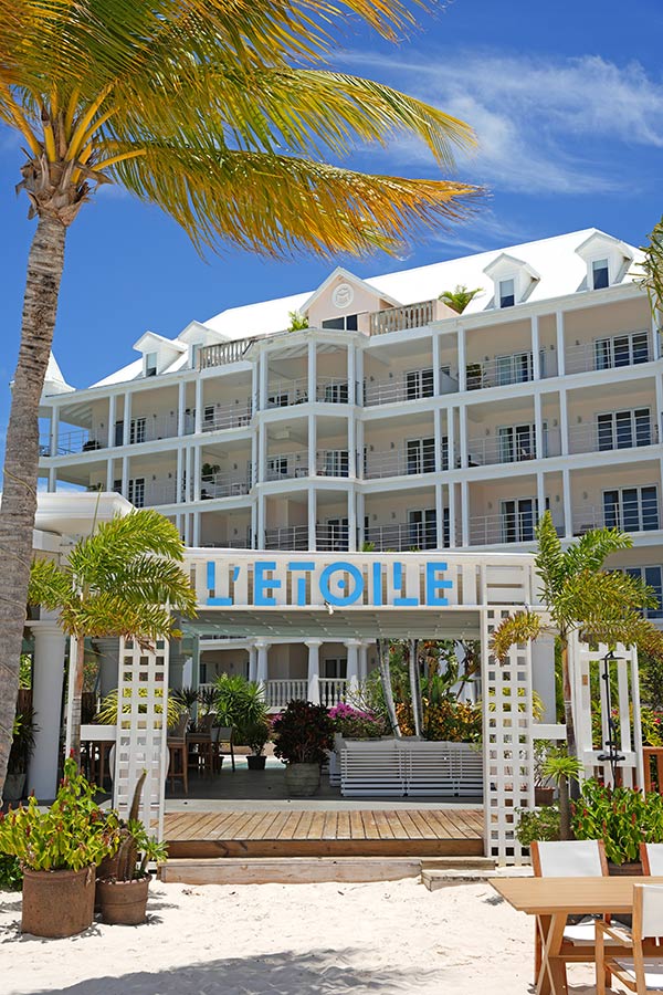 Breakfast at L'Etoile Restaurant on Shoal Bay East