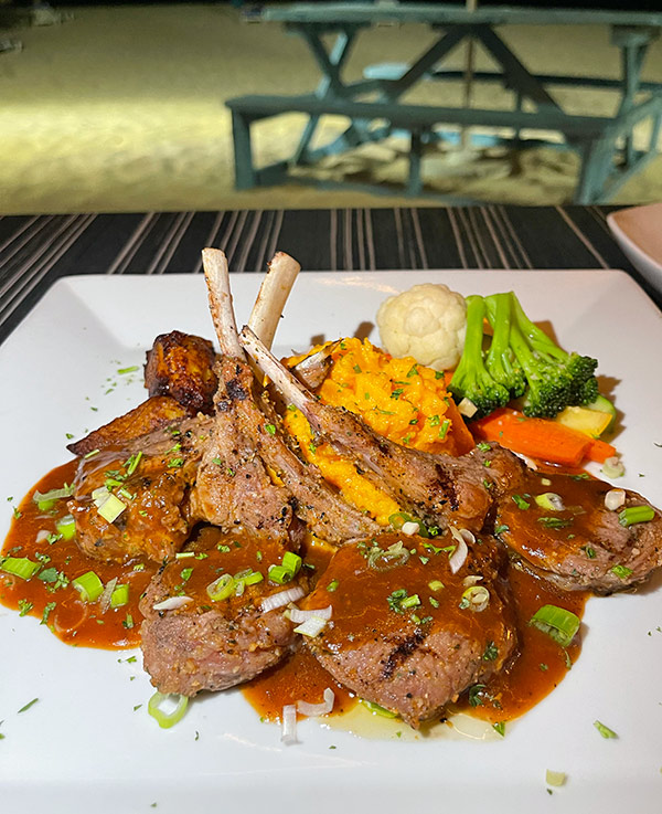 ocean echo lamb chops  