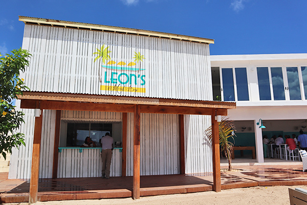 Ordering Window at Leons