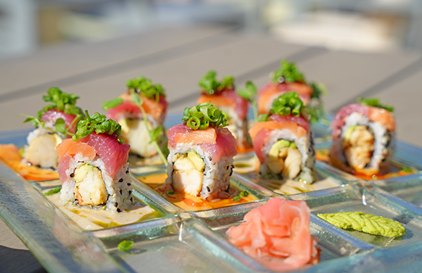 Leon’s Signature Roll at Leons at Meads Bay