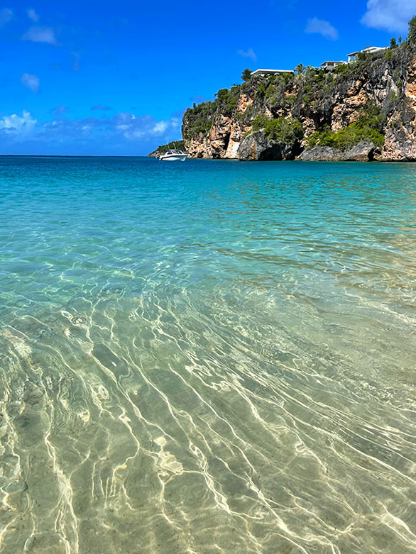 Anguilla beaches, Little Bay, the beach