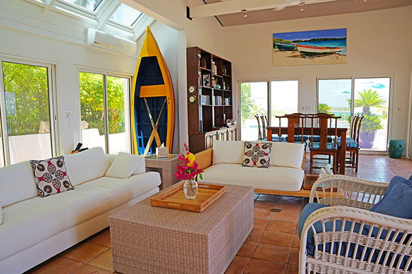 Livingroom at Villa Stella Maris