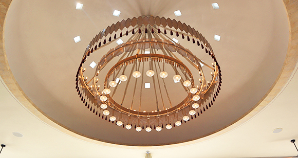 Belmond cap juluca lobby chandelier
