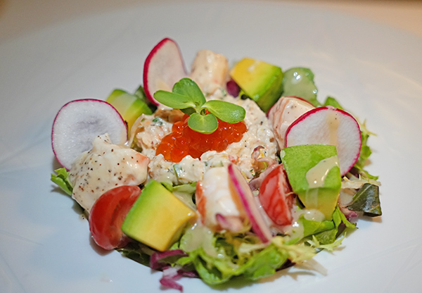 The Lobster Salad at Pimms at Cap Juluca, A Belmond Hotel