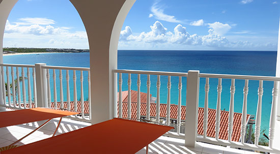 looking towards meads bay from superior room