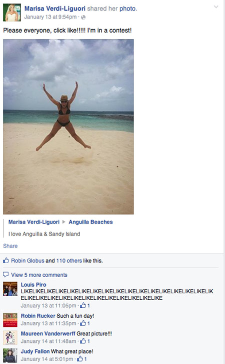 marisa entry anguilla contest