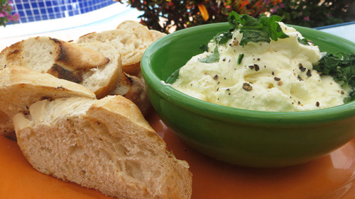 Ricotta appetizer  at CuisinArt's Mediterraneo