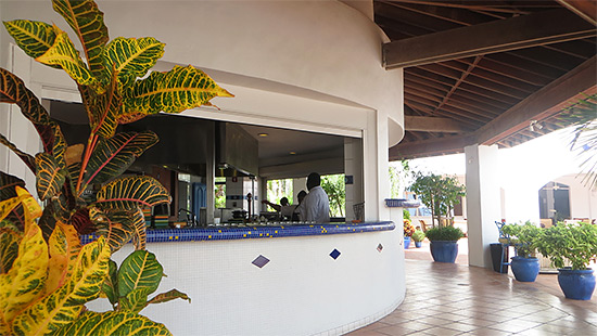 View of CuisinArt walkway towards Rendezvous