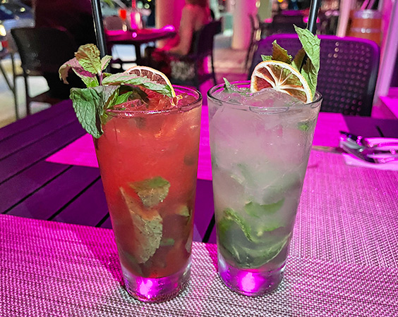 Mojitos at Movida Rotisserie & Grill