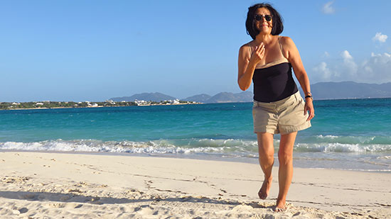 mom enjoying rendezvous bay