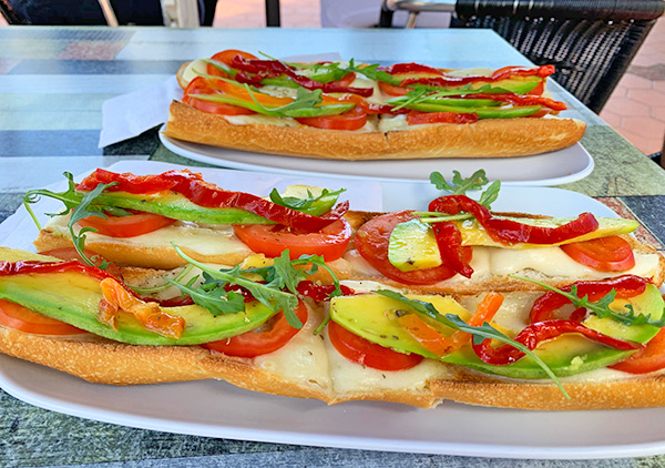 Tomato Mozzarella Tartine at Top Carrot