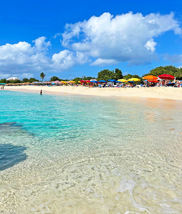 Mullet Bay Beach