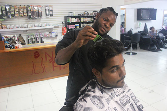 nails r hair barber in anguilla