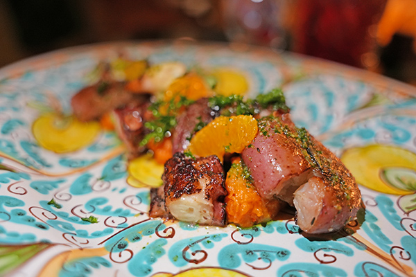 The Polpo Grigliato at Cips At Belmond Cap Juluca