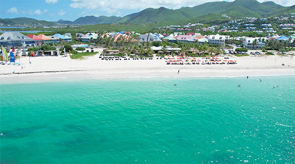 Wai Plage on Orient Bay, Saint Martin
