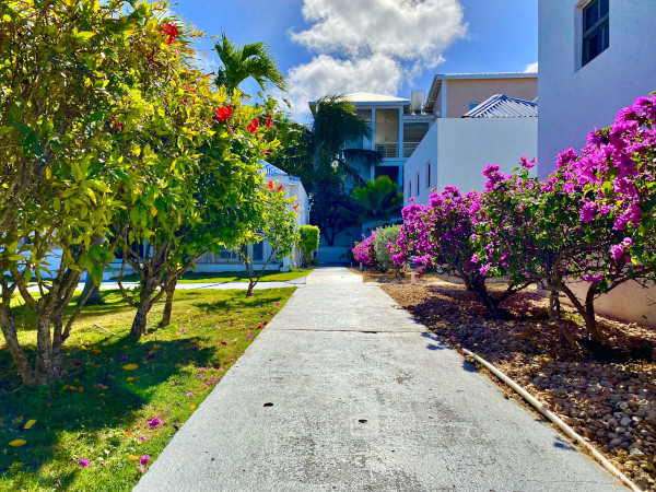 Shoal Bay Villas Walkway  