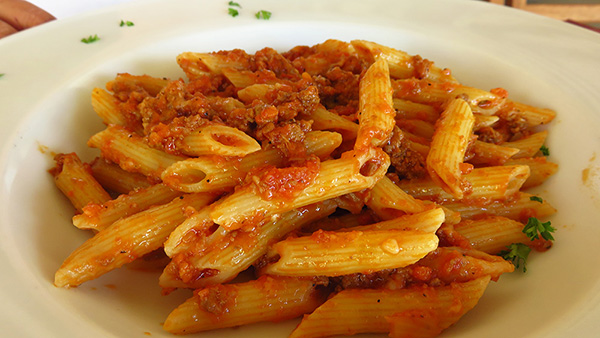 pasta bolognese