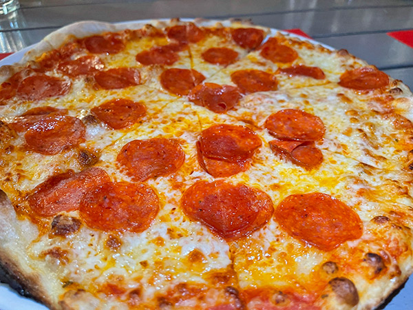 Pepperoni Pizza at Pizza Italy