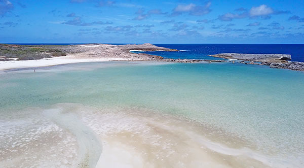 pond at deadmans bay scrub island