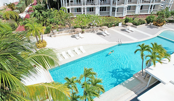 Manoah Boutique Hotel pool on Shoal Bay East Anguilla