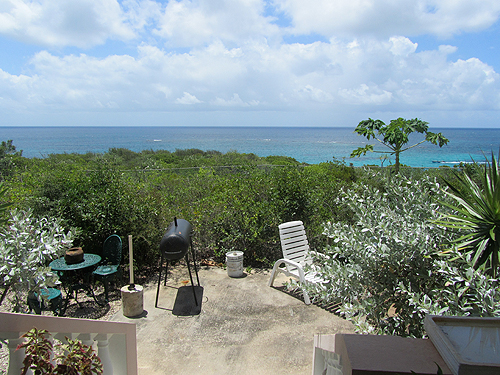 View from patio