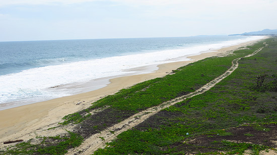 just outside of puerto escondido