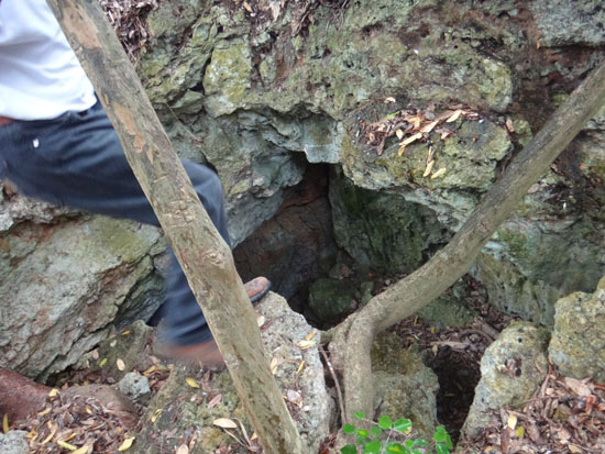 entrance to katouche cave